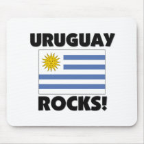 Uruguay Rocks mousepads by flagshirt Uruguay Rocks mousepads
