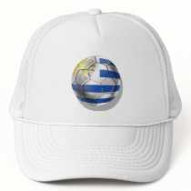 Uruguay soccer ball futbol flag Charruas gifts Hat