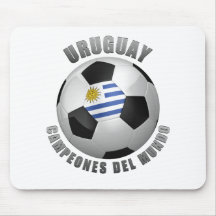 URUGUAY SOCCER CHAMPIONS MOUSEPAD