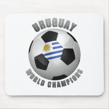URUGUAY SOCCER CHAMPIONS MOUSEPADS
