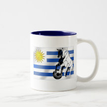Uruguay soccer Charruas 2010 futbol fans gifts Mug