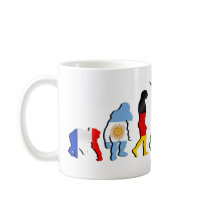 Uruguay soccer football Evolution futboll gifts Mug