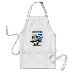 This adorable little panda is too cute! He's featured in front of a large flag from Uruguay and ready to play football and score some goals. This cute design is perfect for football players and soccer fans! You can totally customize this gift! Change the color, move the design around, add your own text or images -- make it your own!