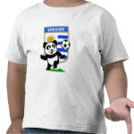 This adorable little panda is too cute! He's featured in front of a large flag from Uruguay and ready to play football and score some goals. This cute design is perfect for football players and soccer fans! You can totally customize this gift! Change the color, move the design around, add your own text or images -- make it your own!
