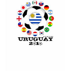 Uruguay Soccer T-Shirt World Cup Quarterfinals shirt