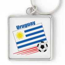 Uruguay Soccer Team Keychains