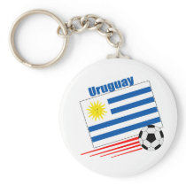 Uruguay Soccer Team Key Chains keychain