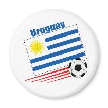 Uruguay Soccer Team Fridge Magnet magnet
