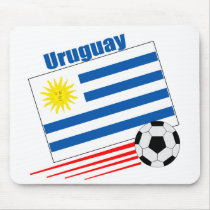 Uruguay Soccer Team Mouse Mat mousepad