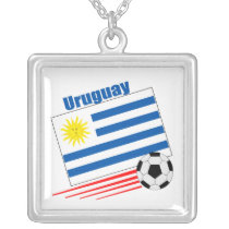 Uruguay Soccer Team Necklaces necklace