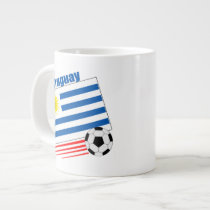 Uruguay Soccer Team Extra Large Mugs specialtymug