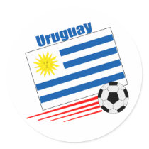 Uruguay Soccer Team Sticker sticker
