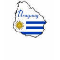 Uruguay T-shirt by worldtees Uruguay T-shirt