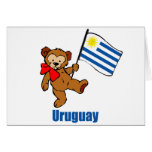 Uruguay Teddy Bear cards