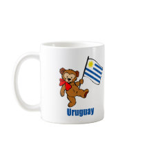 Uruguay Teddy Bear Coffee Mug