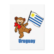Uruguay Teddy Bear postcards