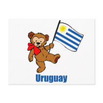 Uruguay Teddy Bear postcards