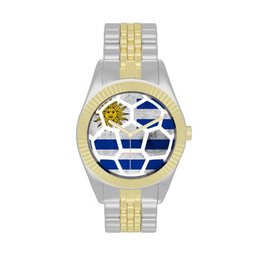 Uruguay Gold and Silver Tone Watch
