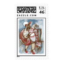 Uruguayan Drum Man postage