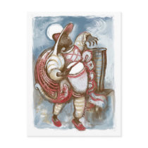 Uruguayan Drum Man postcards