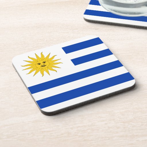 Uruguayan Flag Coaster