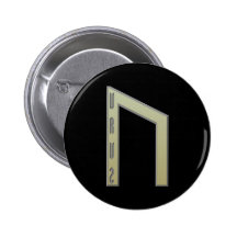 Uruz Rune gold Pin