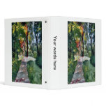 Ury impressionist painting morning sun landscape binders