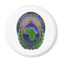 US Africa Command Refrigerator Magnets