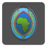 US Africa Command Square Sticker