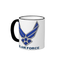 US Air Force Symbol LIGHT Mug