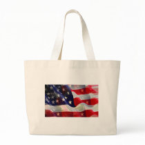 US American Flag Canvas Bags