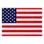 US - American Flag Invitation
