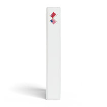 US and Bermuda Crossed Flags 3 Ring Binder