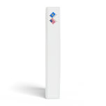US and Connecticut Crossed Flags Vinyl Binder