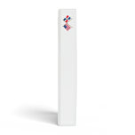US and Dominican Republic Crossed Flags 3 Ring Binder