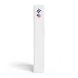 US and El Salvador Crossed Flags Vinyl Binder