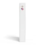 US and Illinois Crossed Flags 3 Ring Binder
