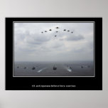 US and Japanese Defence forces posters