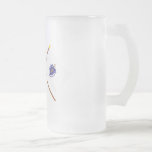 US and Massachusetts Crossed Flags Mug