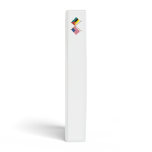 US and Mozambique Crossed Flags Vinyl Binder