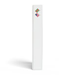 US and Suriname Crossed Flags Vinyl Binder
