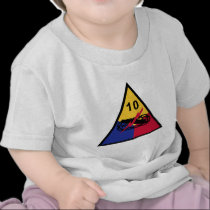 US Army - 10th Armored Division t-shirts
