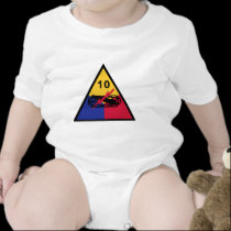US Army - 10th Armored Division t-shirts