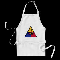 US Army - 10th Armored Division aprons