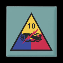 US Army - 10th Armored Division magnets