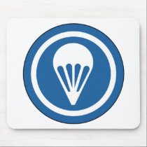 US Army Airborne WWII CAP Patch mousepads