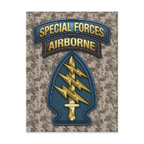 US Army Special Forces Post Cards