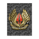 US Army Special Operations Command DUI Postcard
