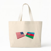US & Azerbaijan Flags Bag