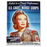 Us Cadet Nurse Corps flyers